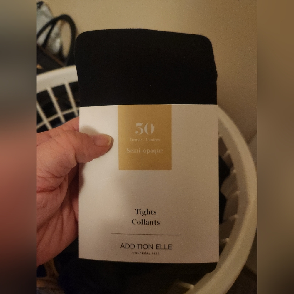Addition Elle, 4/5x , black tights